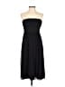 J.Crew 100% Silk Solid Black Cocktail Dress Size 6 - photo 1