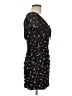 No Comment Floral Black Cocktail Dress Size M - photo 4