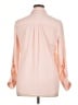 Talbots 100% Polyester Color Block Pink Long Sleeve Blouse Size 14 - photo 2
