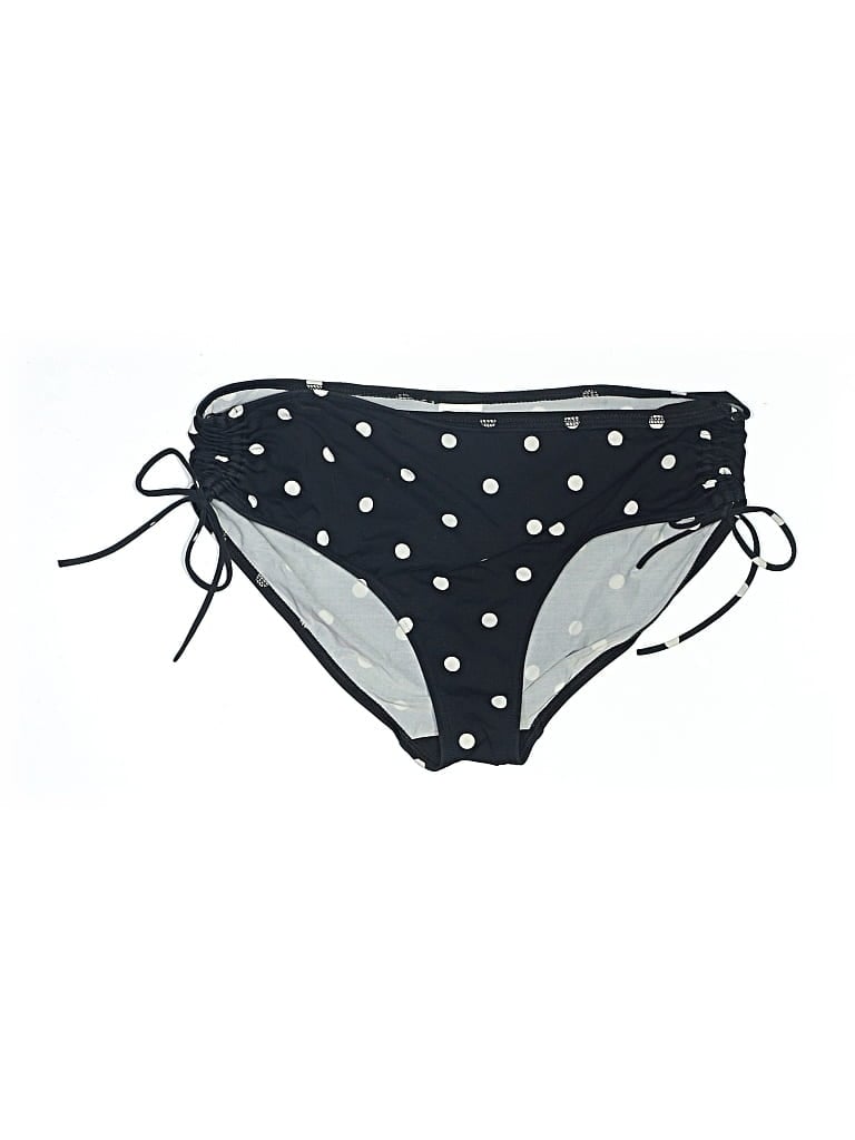 Pre-owned Lands' End Swimsuit Bottoms In Black