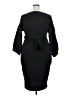 Boohoo Solid Black Cocktail Dress Size 18 - photo 2