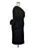 Boohoo Solid Black Cocktail Dress Size 18 - photo 4
