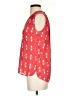 Banana Republic 100% Polyester Red Sleeveless Blouse Size 2 - photo 5
