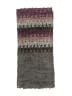 D&Y 100% Polyester Tweed Gray Scarf One size - photo 2