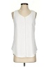 CAbi 100% Polyester White Sleeveless Blouse Size XS - photo 1