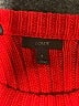J.Crew 100% Wool Solid Red Wool Pullover Sweater Size S - photo 7