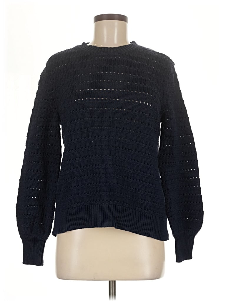 Pre-owned Jcrew Pullover Sweater In Black