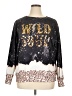 Unbranded Animal Print Gold Pullover Sweater Size XL - photo 1