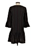 Slate & Willow Stripes Black Casual Dress Size S - photo 2
