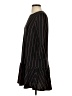 Slate & Willow Stripes Black Casual Dress Size S - photo 5