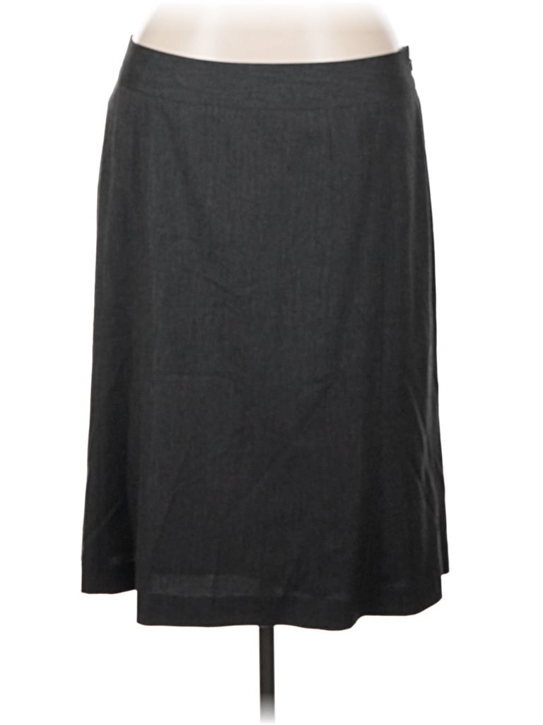 Pre-owned Sejour Casual Skirt In Gray