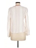 a loves a 100% Rayon Ivory Long Sleeve Blouse Size M - photo 2