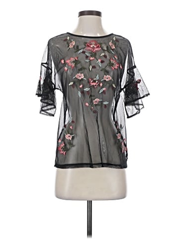 Thalia Sodi Short Sleeve Blouse (view 1)