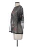 Thalia Sodi Black Short Sleeve Blouse Size S - photo 5