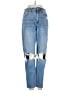American Eagle Outfitters Color Block Blue Jeans Size 4 R - photo 1