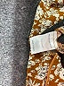 Allegra K 100% Polyester Orange Tan Long Sleeve Blouse Size L - photo 8