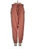 Cali Solid Brown Casual Pants Size S - photo 1
