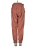 Cali Solid Brown Casual Pants Size S - photo 2