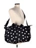 Alice + Olivia Polka Dots Floral Black Weekender One size - photo 2