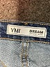 YMI 100% Cotton Blue Denim Shorts Size 1 - photo 3
