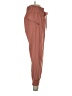 Cali Solid Brown Casual Pants Size S - photo 4