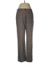 L.L.Bean Plaid Brown Dress Pants Size 8 - photo 1