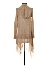 Say What? 100% Acrylic Tan Cardigan Size S - photo 2