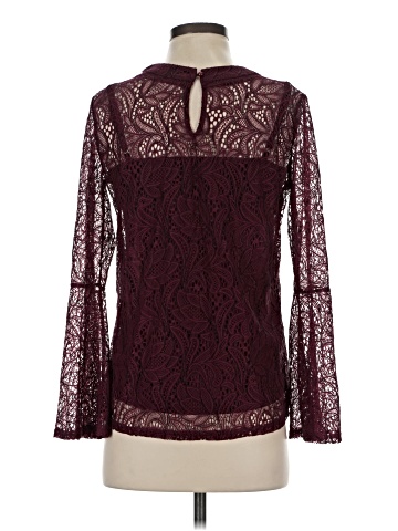 Ultra Pink Long Sleeve Blouse (view 2)