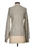 Ann Taylor Metallic Silver Pullover Sweater Size S - photo 2