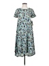 Lularoe Print Blue Casual Dress Size XS - photo 1
