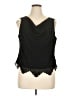 Another Thyme 100% Polyester Black Sleeveless Blouse Size XL - photo 1