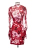 Fourteenth Place 100% Polyester Print Red Cocktail Dress Size S - photo 2