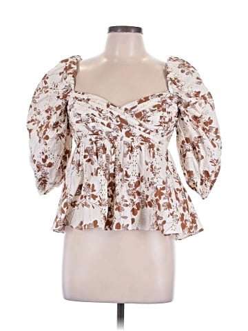 autumn adeigbo 3/4 Sleeve Blouse (view 1)