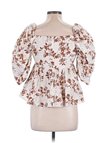 autumn adeigbo 3/4 Sleeve Blouse (view 2)