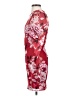 Fourteenth Place 100% Polyester Print Red Cocktail Dress Size XS - photo 5