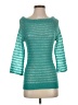 Wooden Ships Teal Pullover Sweater Size Sm - Med - photo 1