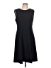 Tommy Hilfiger Solid Black Casual Dress Size 12 - photo 1