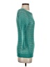 Wooden Ships Teal Pullover Sweater Size Sm - Med - photo 4