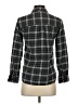 Jack Wills 100% Cotton Plaid Gray Long Sleeve Button-Down Shirt Size 2 - photo 2