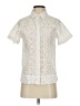 Tuckernuck Ivory Short Sleeve Blouse Size S - photo 1