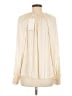 Cos 100% Polyester Ivory Long Sleeve Blouse Size 6 - photo 2
