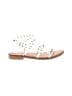 Steve Madden White Silver Sandals Size 10 - photo 1