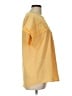 Unbranded 100% Polyester Yellow Short Sleeve Blouse Size L - photo 4