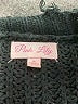 Pink Lily 100% Acrylic Black Pullover Sweater Size S - photo 7