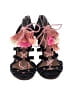 Ulla Johnson 100% Leather Black Blue Sandals Size EU 38 - photo 2
