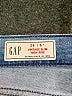 Gap Hearts Blue Jeans Size 6 (tall) - photo 4