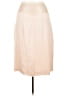 Chaus 100% Silk Tan Ivory Silk Skirt Size 12 - photo 2