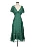 Max Studio 100% Polyester Green Cocktail Dress Size S - photo 1