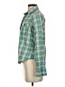 Aventura 100% Cotton Plaid Teal Long Sleeve Button-Down Shirt Size XS - photo 5