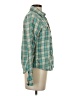 Aventura 100% Cotton Plaid Teal Long Sleeve Button-Down Shirt Size XS - photo 4